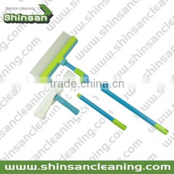 silicone window squeegee with long handle