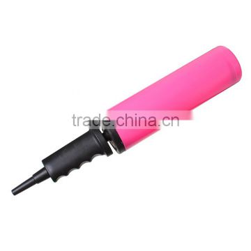 Party Supplies Inflator Tool Cylinder Pink Plastic Balloon Hand Pump