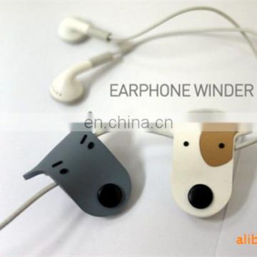 Dog face silicone cable winder in 2 design