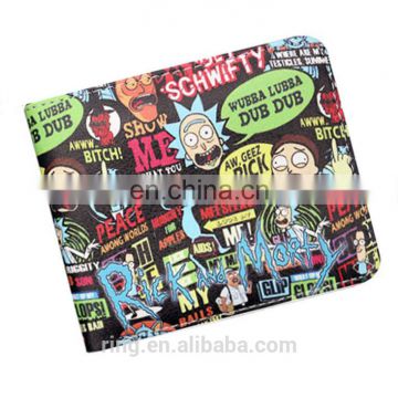 Coin Purse Anime Cartoon Wallet Rick And Morty Men Women's Wallets Gift Boy And Girl Purse With Coin Pocket