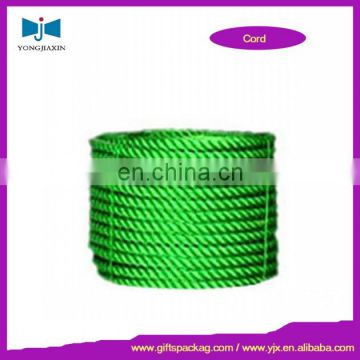 green colour braided hollow packing nylon rope
