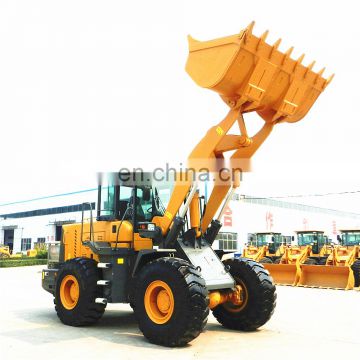 5ton 4-wheel drive hydraulic front end Chinese used wheel loader ZL-50 Fprice with CE for sale