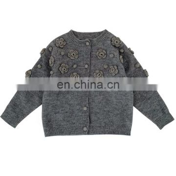 6608/Knitted fabric girls sweet sweater coats fashion korea style loose cotton jackets
