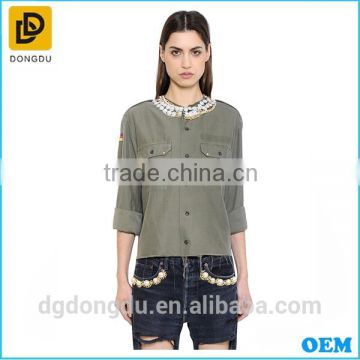 New Design Your Own Cotton Shirt Custom Wholesale China Cotton Shirt