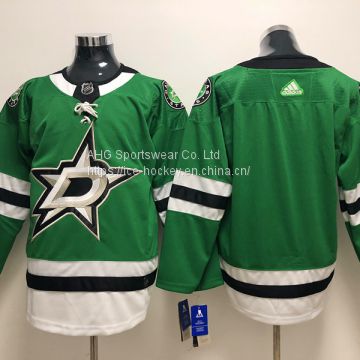 Dallas Stars Blank Green Jersey