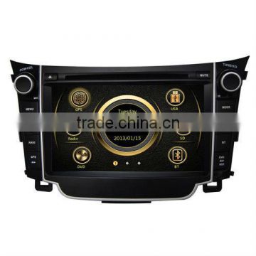 Factory wince system car central entertainment for Hyundai I30 with GPS/Bluetooth/Radio/SWC/Virtual 6CD/3G internet/ATV/iPod/DVR