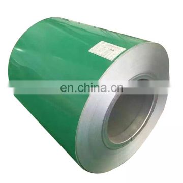 RAL6002 Green Color Galvanized PPGI PPGL Steel Coils For Roofing