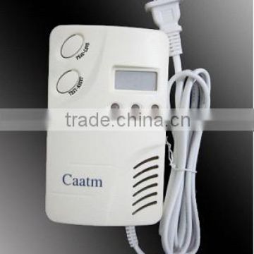 Battery operated auto carbon monoxide detector co detector