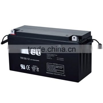 3 years warranty Agm Deep Cycle Battery 150ah 12V VRLA Battery Manufacturer