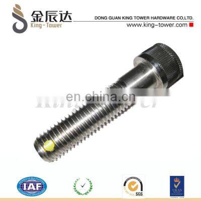 stainless steel HHCS---hex head cap screw(with ISO card)