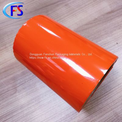 FANSHUN Orange pigment foil paper universal hot stamping foil