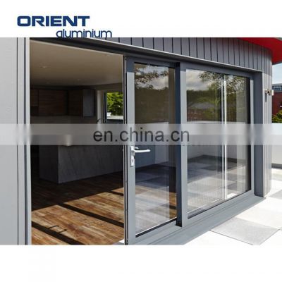 China Factory wholesale Latest Designs Aluminium Casement Double Glass Door and Window Frame Price
