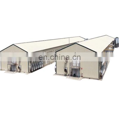 Poultry Broiler Design Prefabricated Steel Structure Barn/House/Shed