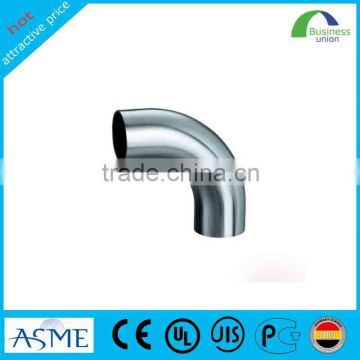 seamless stainless steel pipe tube 90 degree elbow