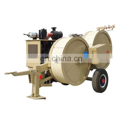 Overhead line cable stringing equipment hydraulic cable puller tensioner