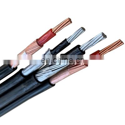 Copper conductor XLPE Insulated Bare Neutral 4mm 6mm 10mm 16mm Airdac Power Cable 2x6mm Concentric cable