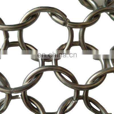 Non-fading stainless steel replaceable metal ring mesh decoration accessories