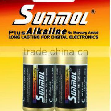 Blister Package LR14 C Size Alkaline Battery CE Qualified