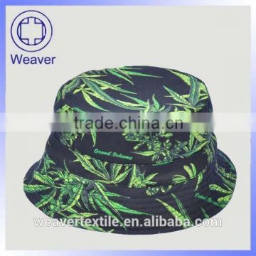 New Style Dye Sublimation Floral Printing Custom Printed Bucket Hats