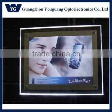 A3 Size LED Slim Crystal Frame Light Box 19.5" x 14 5/8" Advertising Poster Display Backlit Signage Photo Display