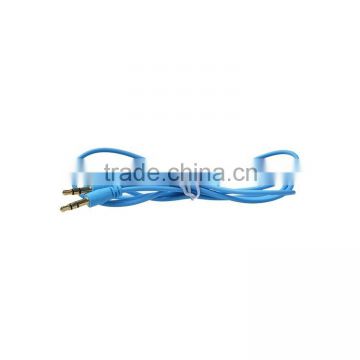 3.5mm audio cable with aluminum casing aux audio cable