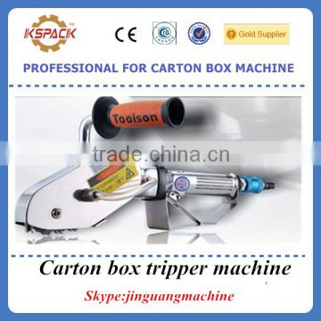 Manual operation penumatic Carton box stripper machine for clearing the waste paperboard