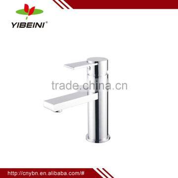 Solid Brass Chromed faucet Single Handle water heater tap_basin mixer