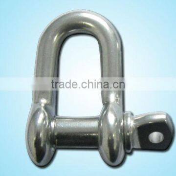 SUS 304 stainless steel Large Dee Shackle