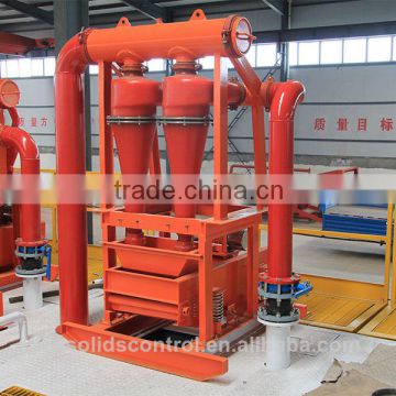 portable water well drilling equipment customized desander
