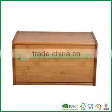 FB1-2014 Bamboo Decorative Bread Box Bread Bin