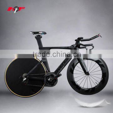 2016 new design!!! all cable hidden carbon tt bike frame aero frameset for time trial