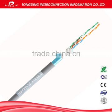 4 Pair FTP Cat5e Network Cable with PVC/PE Jacket
