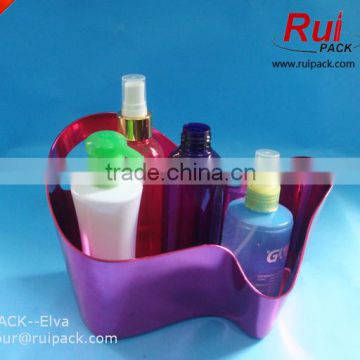 plastic mini bathtube, UV plastic container for bathroon product, plastic bathroom products packing