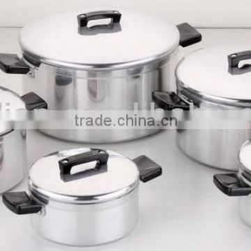 Good quality 10pcs Die - casting Aluminum cookware set