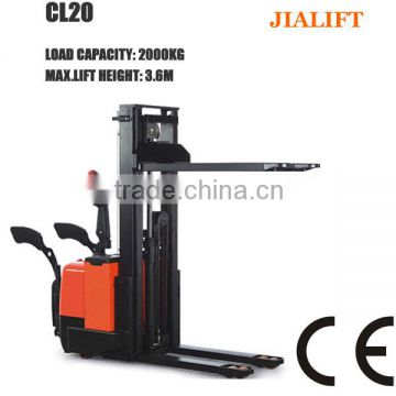 Rider 2000kg Full electric stacker CL20 (option: 1 ton, 1.5 ton)