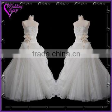 Cheap Prices!! OEM Factory Custom Design taffeta bridal gown