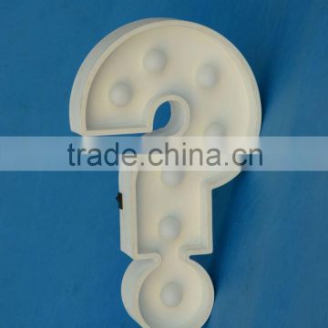 Popular led sign light with the battery marquee light sign
