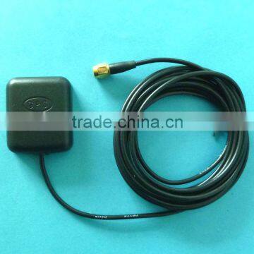 Antenna Manufacturer SMA Female Connector Magnetic Mount RG174 3M cable 5dBi glonass gps passive antenna