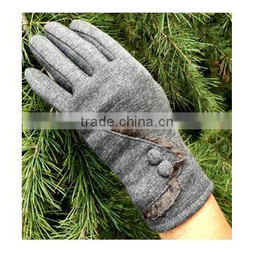 Hot Selling Low Price Full Finger Customize Mirco Velvet Material Cycle Winter Gloves for Woman