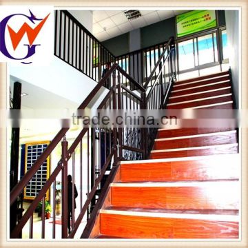 Good quality steel stair railing with powder coated