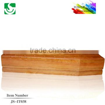 Premium funeral supplies solid wooden quality coffins