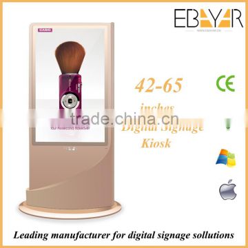 Top sales 42 inch digital advertising factory in China/floor standing/shopping mall ads showcase