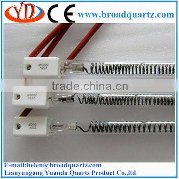 infrared carbon fiber heater lamp with CE