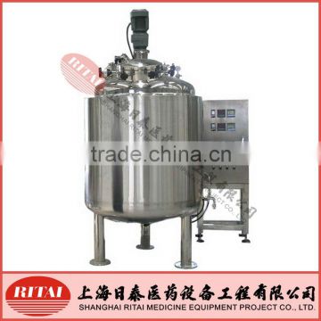 Stainless steel Electrical heating mixing tank