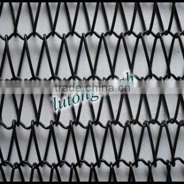 Hot sale China Lutong fabric conveyor belt mesh for buildings decoration