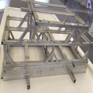 frame welding process\Aluminum alloy frame welding process\Aluminum alloy frame welding processing
