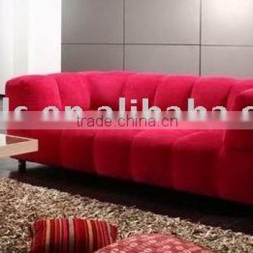 red home fabric sofa