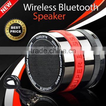 Mini Wireless Portable Metal Bluetooth Speaker Super Bass