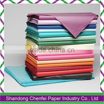 2016 Pretty High Quality Colorfast Tissue Paper for DIY