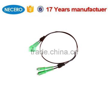 SM 9/125 Duplex Fiber KFRP Strength G652D LSZH FTTH Indoor Patch Cable for Bermuda cabling systems